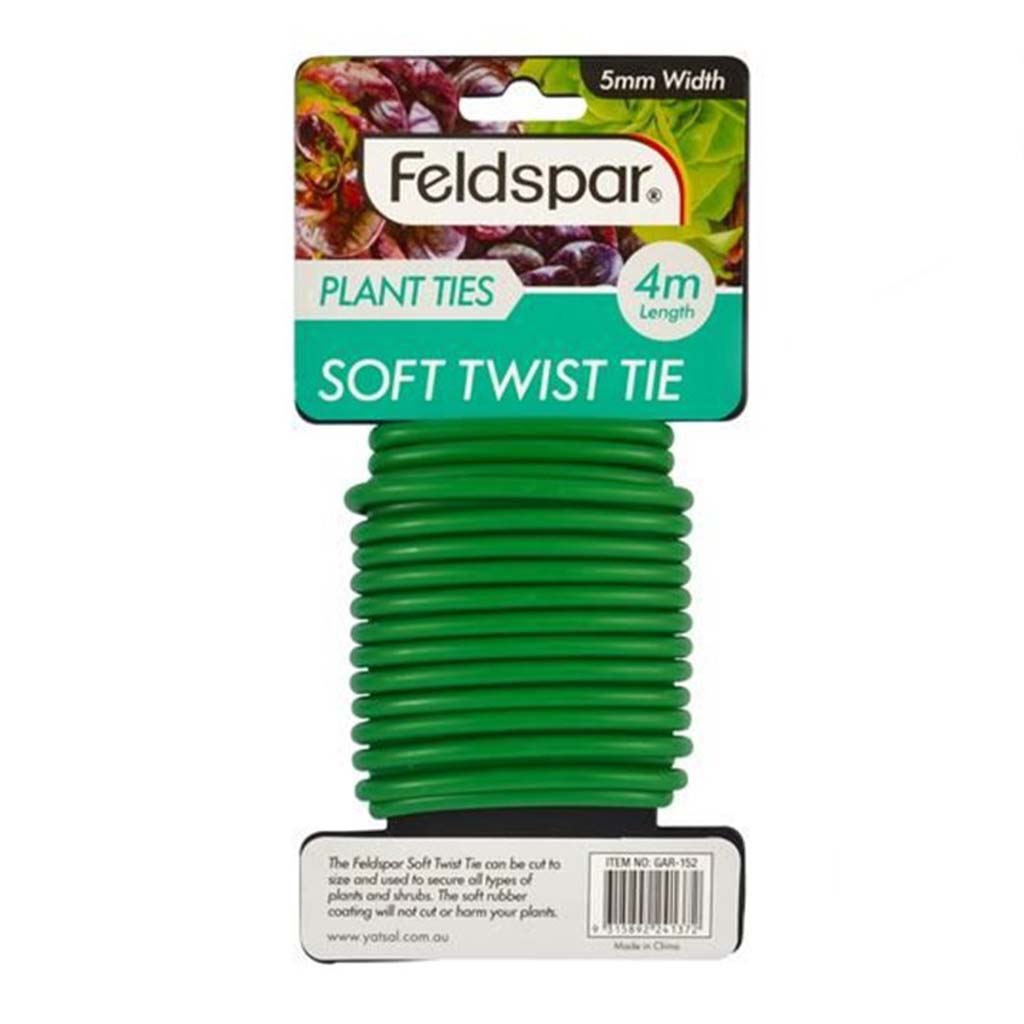 Feldspar Soft Twist Plant Tie 5mm X 4m GAR-152