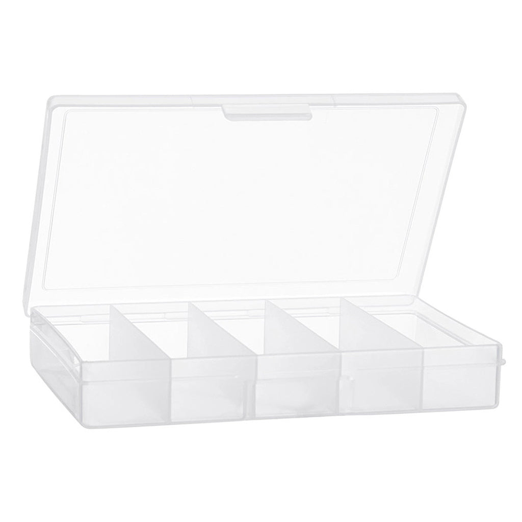 Fischer Storage Box 5 Compartments Clear 1H-030