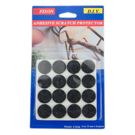 Pack of adhesive scratch protectors with Fixon branding on a white background