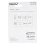 Fixon Rubber Round Protector Clear 55mm 4Pcs F1260