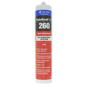 H.B. Fuller FuldSealPRO 260 silicone sealant tube on a white background