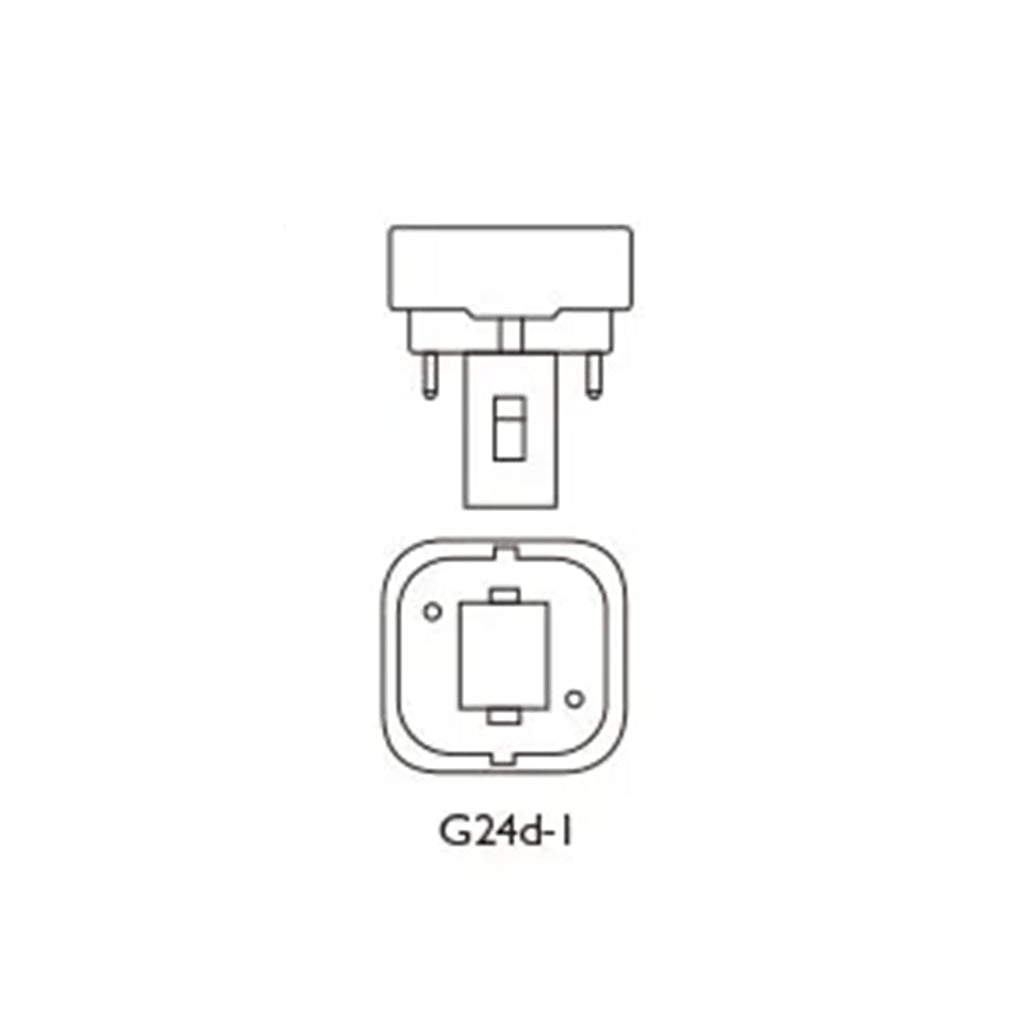 OSRAM Dulux D Light Bulb G24d-1 13W/840 C/W