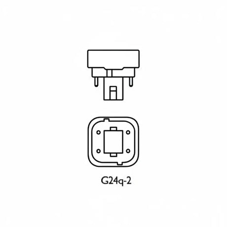 Technical drawing of a mechanical component with 'G24q-2' label on a white background