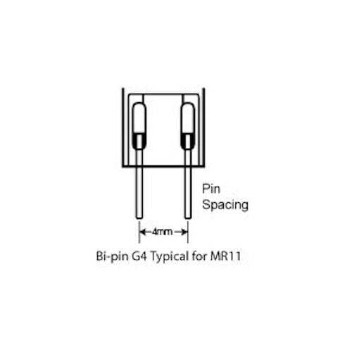 Schiefer Bi-Pin Oven Light Bulb G4 12V 10W 300°C 648801210