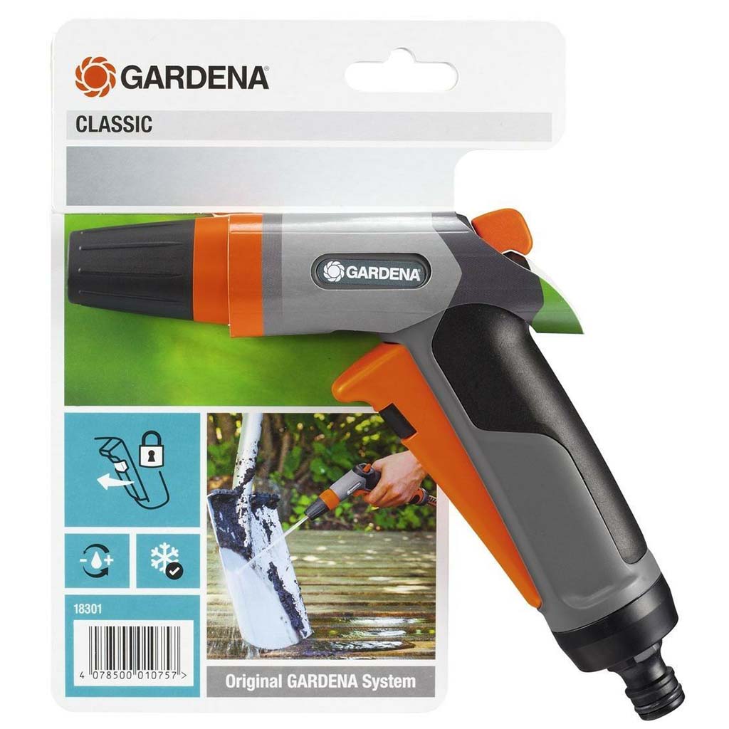 flow control garden spray gun Hard jet, fine mist, fully adjustable
