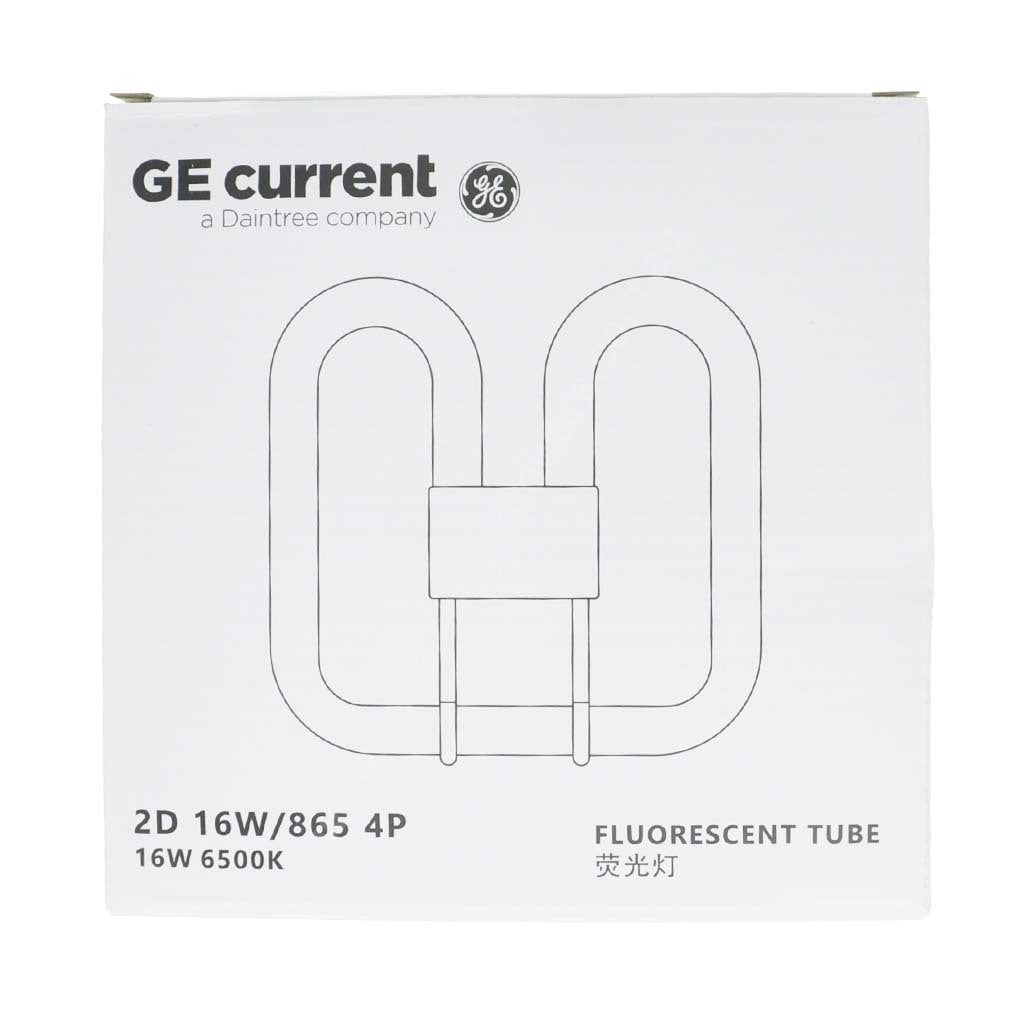 GE 2D Butterfly Fluorescent Tube GR10q 16W/865 4Pins