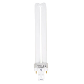 GE BIAX Compact Fluorescent Light Bulb GX23 13W/827 F13BX/SPX27