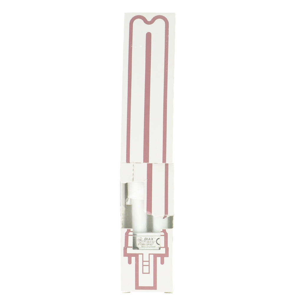 GE BIAX Compact Fluorescent Light Bulb GX23 13W/827 F13BX/SPX27