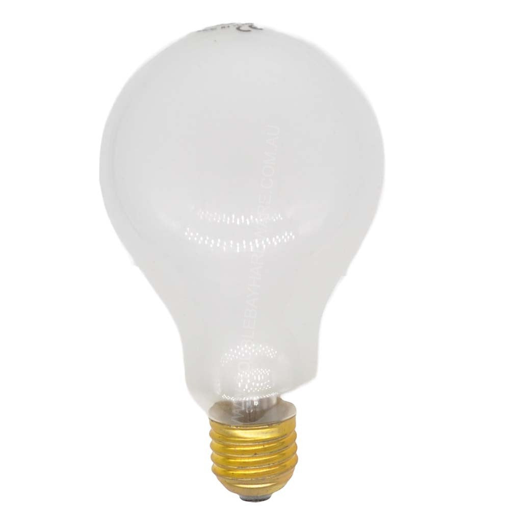 GE GLS High Wattage Incandescent Light Bulb E27 240V 200W Pearl
