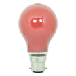 GLS Coloured Incandescent Light Bulb B22 240V 40W Red