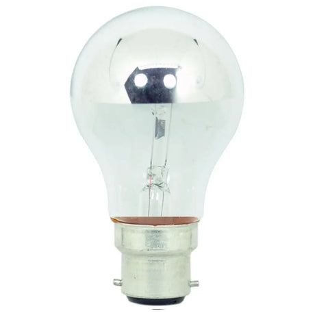GLS Crown Silver Top Incandescent Light Bulb B22 240V 60W 11114
