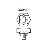 OSRAM Dulux T Plus Compact Fluorescent Light Bulb GX24d-1 13W/840