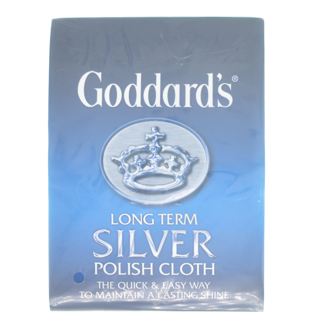 Goddards Silver Cloth ideal for cleaning or dusting lightly tarnished silver, silver plate and gold.