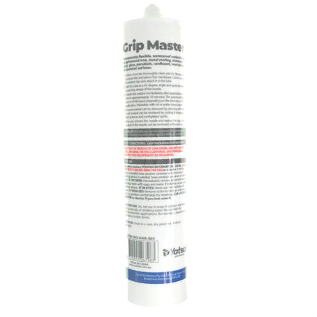 Grip Master Waterproof Silicone Sealant Clear 250ml HAR-505