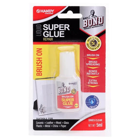 Bond It Super Glue packaging with a white background