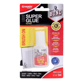 HANDY HARDWARE Brush On Liquid Super Glue 5ml 250684