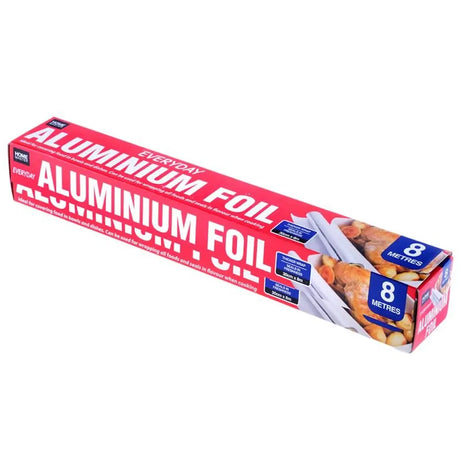 Box of Everyday Aluminium Foil on a white background