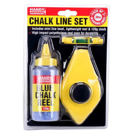 Handy Hardware Blue Chalk Line Set 30m 74068