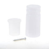 Handy Hardware Door Stopper White 35x73mm 238538