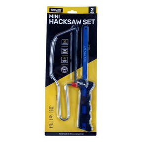 Handy Hardware Stainless Steel Mini Hacksaw Set 24cm 