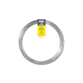 Coil of wire with a label on a white background