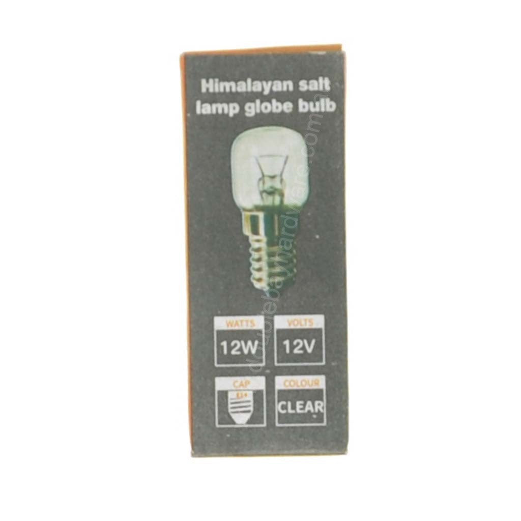 Himalayan Salt Lamp Incandescent Light Bulb E14 12V 12W Clear
