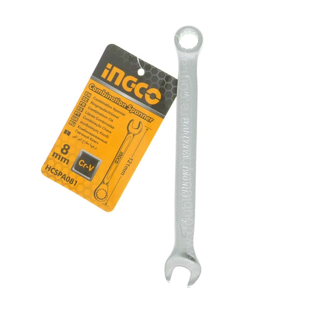 INGCO Individual Combination Spanner 8mm