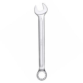 Metal wrench on a white background