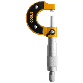 Micrometer with 'ingco' branding on a white background