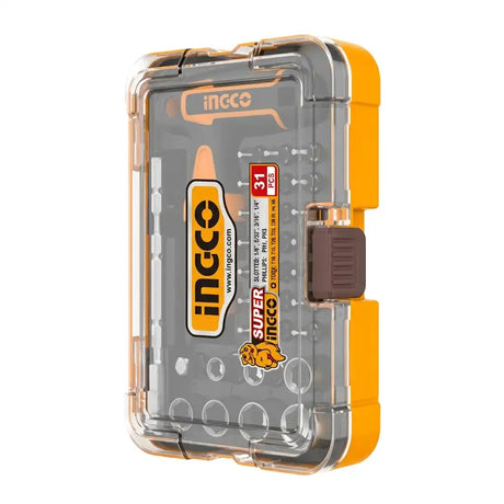 Ingco Trade T-Handle Wrench Screwdriver Set 31 Pcs HKSDB0318