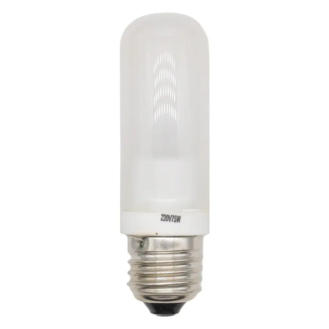 halogen light bulb on a white background