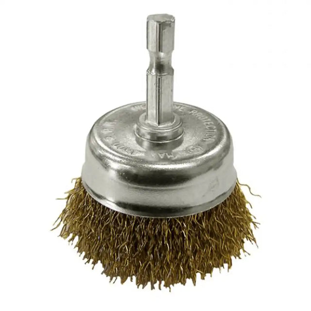 Josco Cup Brush Spindle-Mounted 50mm 1/4in BCC50