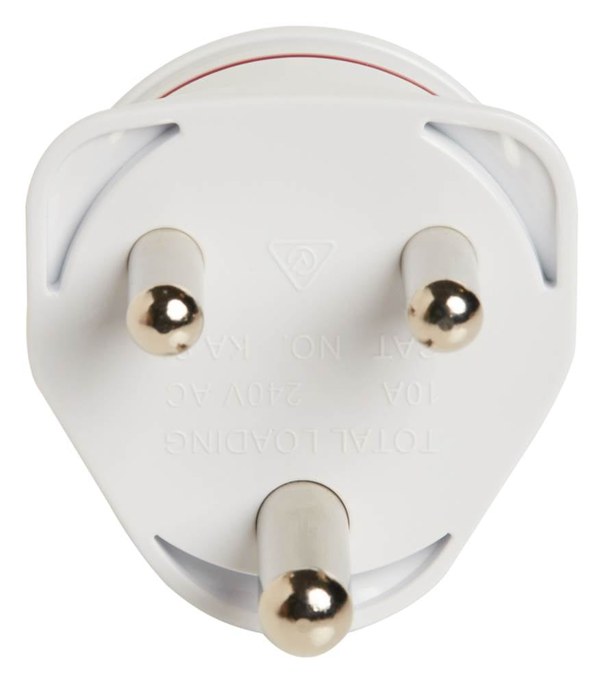 KORJO Reverse Plug Adaptor from AUS NZ to Use In South Africa