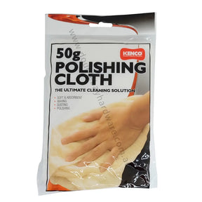 Kenco 50g polishing cloth packaging on a white background
