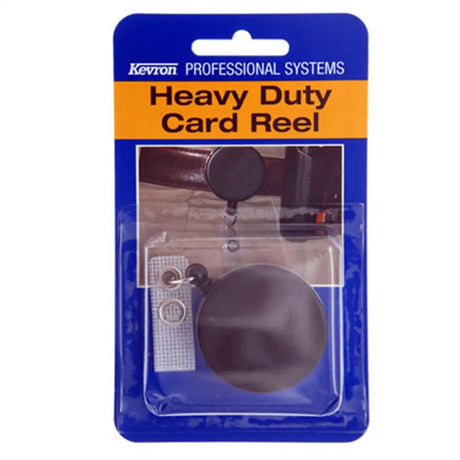 Kevron heavy-duty card reel packaging on a white background