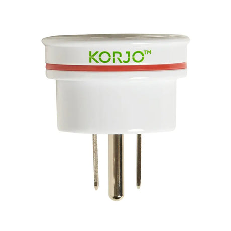 White adapter with 'KORJO' branding on a white background