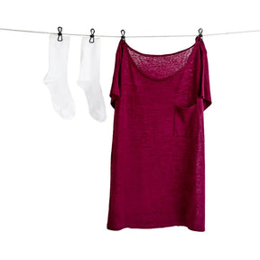 KORJO Travel or Household Use Clothes Line with pegs CLP27