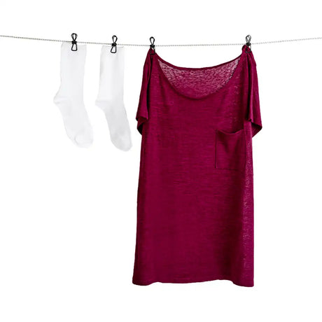 KORJO Travel or Household Use Clothes Line with pegs CLP27