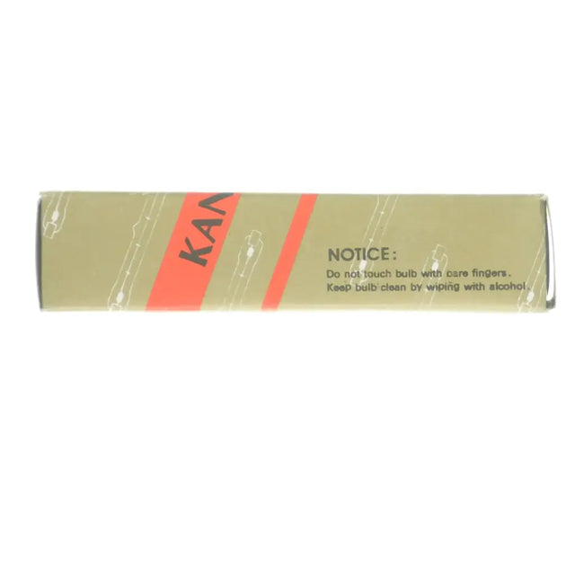 KAN product packaging with red stripe on a white background