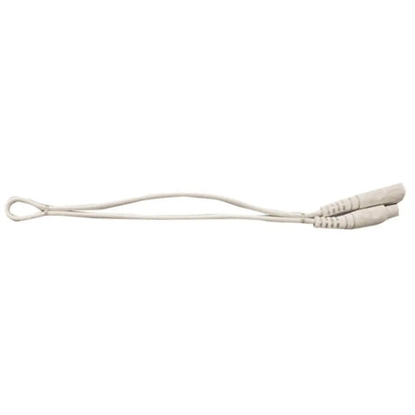 White tongs on a white background