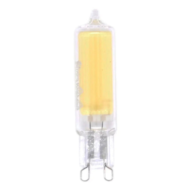 G9 light bulb on a white background