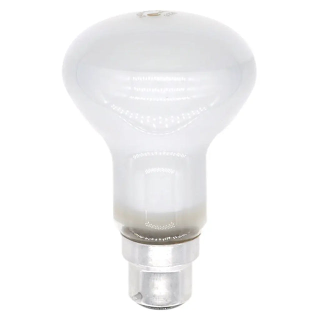 Light bulb on a white background