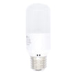 LED light bulb on a white background