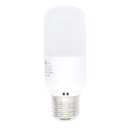 LED light bulb on a white background