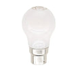 pearl light bulb on a white background