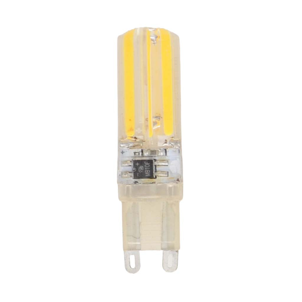 Bi-Pin LED Light Bulb G9 240V 5W W/W Clear