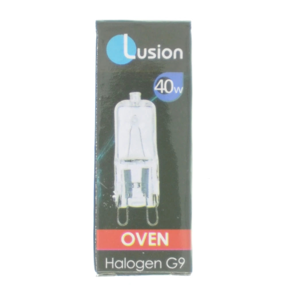 Lusion Bi-Pin Oven Halogen Light Bulb 350°C G9 230V 40W 30409