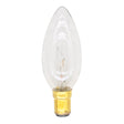 Lusion Candle Incandescent Light Bulb B15 240V 25W Clear