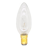Lusion Candle Incandescent Light Bulb B15 240V 25W Clear