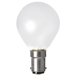 White light bulb on a white background